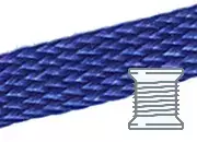 legatoria Segnalibro treccia 8mm, BLUmedio spessore 8mm, colore22.
