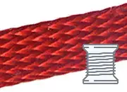 legatoria Segnalibro treccia 8mm, ROSSOchiaro spessore 8mm, colore24 Pot824r