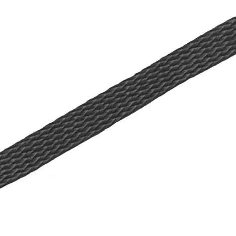 legatoria Segnalibro treccia 8mm, spezzoni44cm, GRIGIOscuro spessore 8mm, colore23, in segmenti da 44cm.