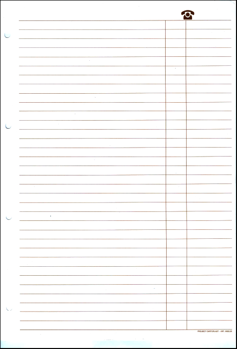 gbc Intercalari per rubrica ad anelli A4 Ricambio per rubrica a fogli mobili. Formato A4 (21x29,7cm), foratura universale a 4 buchi. 120gr x mq.