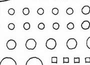 trasferibilir41 Arredamento 1:100, NERO. Trasferelli-Trasferibili R41 in fogli 9x25cm. p. 324 R41GRA2124n.