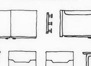 trasferibilir41 Arredamento 1:50, NERO. Trasferelli-Trasferibili R41 in fogli 9x25cm. p. 324 R41GRA2129n.