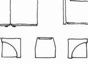 trasferibilir41 Arredamento 1:50, NERO. Trasferelli-Trasferibili R41 in fogli 9x25cm. p. 324 R41GRA2130n.