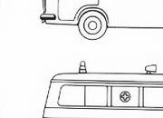 trasferibilir41 Ambulanza, NERO. Trasferelli-Trasferibili R41 in fogli 9x25cm. p. 350 R41GRA329n.