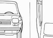 trasferibilir41 Fiat 127, NERO. Trasferelli-Trasferibili R41 in fogli 9x25cm. p. 344 R41GRA367n.