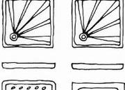 trasferibilir41 Sanitari 1:50, NERO. Trasferelli-Trasferibili R41 in fogli 9x25cm. p. 332 R41GRA394n.