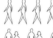 trasferibilir41 Figure umane 1:100, NERO. Trasferelli-Trasferibili R41 in fogli 9x25cm. p. 335 R41GRA403n.