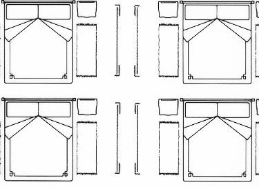 trasferibilir41 Camere, 1:100, NERO. Trasferelli-Trasferibili R41 in fogli 9x25cm .