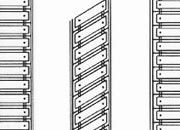 trasferibilir41 Ringhiere 1:100, NERO. Trasferelli-Trasferibili R41 in fogli 9x25cm. p. 343 .