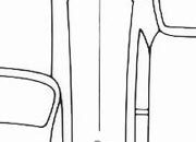 trasferibilir41 Renault 5, NERO. Trasferelli-Trasferibili R41 in fogli 9x25cm. p. 347 R41GRA661n.