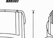 trasferibilir41 Fiat 130, NERO. Trasferelli-Trasferibili R41 in fogli 9x25cm. p. 345 R41GRA676n.