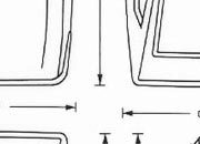 trasferibilir41 Simca 1307, NERO. Trasferelli-Trasferibili R41 in fogli 9x25cm. p. 348 R41GRA681n.