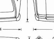 trasferibilir41 Volvo 343, NERO. Trasferelli-Trasferibili R41 in fogli 9x25cm. p. 349 R41GRA736n.