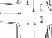 trasferibilir41 BMW 5, NERO. Trasferelli-Trasferibili R41 in fogli 9x25cm. p. 348 R41GRA741n.