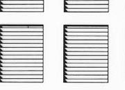 trasferibilir41 Porta, finestre 1:50, NERO. Trasferelli-Trasferibili R41 in fogli 9x25cm. p. 323 R41GRA793n.