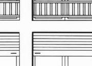 trasferibilir41 Porta, finestre 1:50, NERO. Trasferelli-Trasferibili R41 in fogli 9x25cm. p. 323 R41GRA796n.