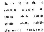 trasferibilir41 Nomenclatura edile, NERO. Trasferelli-Trasferibili R41 in fogli 9x25cm. p. 306 R41GRA804n.