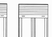 trasferibilir41 Porta, finestre 1:50, NERO. Trasferelli-Trasferibili R41 in fogli 9x25cm. p. 322 R41GRA859n.