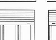 trasferibilir41 Porta, finestre 1:50, NERO. Trasferelli-Trasferibili R41 in fogli 9x25cm. p. 322 R41GRA861n.
