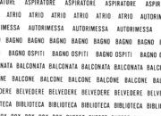 trasferibilir41 Nomenclatura edile, NERO. Trasferelli-Trasferibili R41 in fogli 9x25cm R41GRA989N.