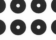 trasferibilir41 Circle pads, NERO. Trasferelli-Trasferibili R41 in fogli 9x25cm. p. 712 R41GRC103LN.