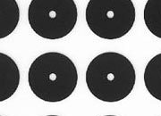 trasferibilir41 Circle pads, NERO. Trasferelli-Trasferibili R41 in fogli 9x25cm. p. 712 R41GRC114LN.