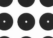 trasferibilir41 Circle pads, NERO. Trasferelli-Trasferibili R41 in fogli 9x25cm. p. 713 R41GRC126LN.