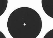 trasferibilir41 Circle pads, NERO. Trasferelli-Trasferibili R41 in fogli 9x25cm. p. 714 R41GRC177LN.