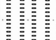 trasferibilir41 Dual in line, NERO. Trasferelli-Trasferibili R41 in fogli 9x25cm. p. 728 .