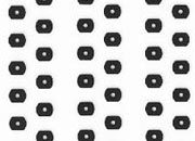 trasferibilir41 Dual in line, NERO. Trasferelli-Trasferibili R41 in fogli 9x25cm. p. 727 .