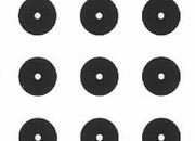 trasferibilir41 Circle pads, NERO. Trasferelli-Trasferibili R41 in fogli 9x25cm. p. 711 .