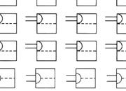 trasferibilir41 Per impiantistica, NERO. Trasferelli-Trasferibili R41 in fogli 9x25cm R41GRET595N.