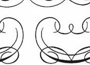 trasferibilir41 Fregi-Decorazioni, NERO. Trasferelli-Trasferibili R41 in fogli 9x25cm. p. 235 .