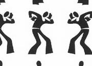 trasferibilir41 Silhouettes, NERO. Trasferelli-Trasferibili R41 in fogli 9x25cm. p. 224 .