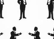 trasferibilir41 Silhouettes, NERO. Trasferelli-Trasferibili R41 in fogli 9x25cm. p. 224 .