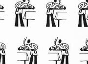 trasferibilir41 Silhouettes, NERO. Trasferelli-Trasferibili R41 in fogli 9x25cm. p. 225 .