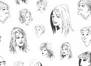 trasferibilir41 Testine, NERO. Trasferelli-Trasferibili R41 in fogli 9x25cm  R41GRG1359N