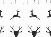 trasferibilir41 Animaletti, NERO. Trasferelli-Trasferibili R41 in fogli 9x25cm. p. 226 R41GRG1360N.