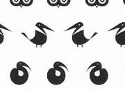 trasferibilir41 Animaletti, NERO. Trasferelli-Trasferibili R41 in fogli 9x25cm. p. 226 R41GRG1362N.