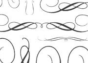 trasferibilir41 Fregi-Decorazioni, NERO. Trasferelli-Trasferibili R41 in fogli 9x25cm .