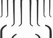 trasferibilir41 Parentesi Graffe, NERO. Trasferelli-Trasferibili R41 in fogli 9x25cm. p. 237 .