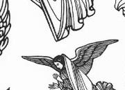 trasferibilir41 Angeli, NERO. Trasferelli-Trasferibili R41 in fogli 9x25cm. p. 237 .