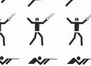 trasferibilir41 Simboli sportivi, NERO. Trasferelli-Trasferibili R41 in fogli 9x25cm. p. 232 R41GRG1696N.