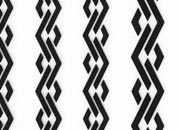 trasferibilir41 Fregi di contorno, NERO. Trasferelli-Trasferibili R41 in fogli 8,3x35cm. p. 209 .