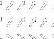 trasferibilir41 Frecce, NERO. Trasferelli-Trasferibili R41 in fogli 9x25cm. p. 241 .