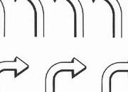 trasferibilir41 Frecce, NERO. Trasferelli-Trasferibili R41 in fogli 9x25cm. p. 241 .