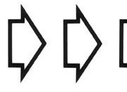 trasferibilir41 Frecce, NERO. Trasferelli-Trasferibili R41 in fogli 9x25cm. p. 242 .