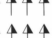 trasferibilir41 Frecce, NERO. Trasferelli-Trasferibili R41 in fogli 9x25cm. p. 241 .