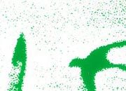 trasferibilir41 Uccelli in volo, VERDE. Trasferelli-Trasferibili R41 in fogli 9x25cm .