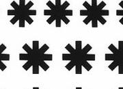 trasferibilir41 Asterischi misura 4, NERO. Trasferelli-Trasferibili R41 in fogli 9x25cm. p. 215 R41GRG822N.